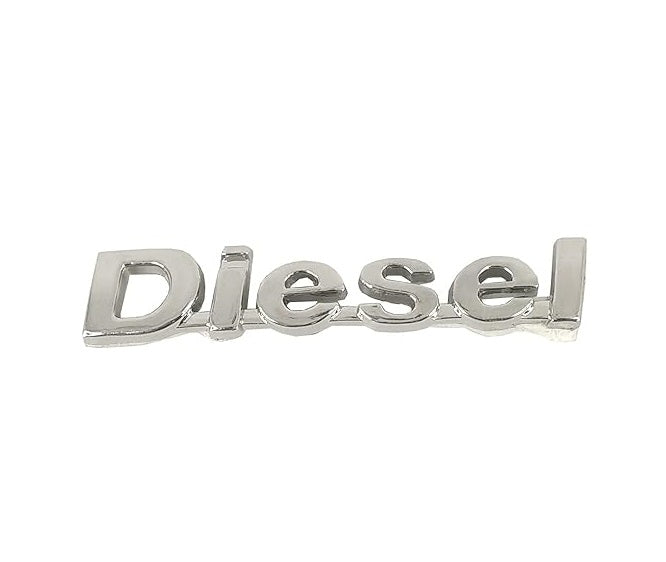 3D Diesel Chrome Plated Emblem Logo Decal for All Cars