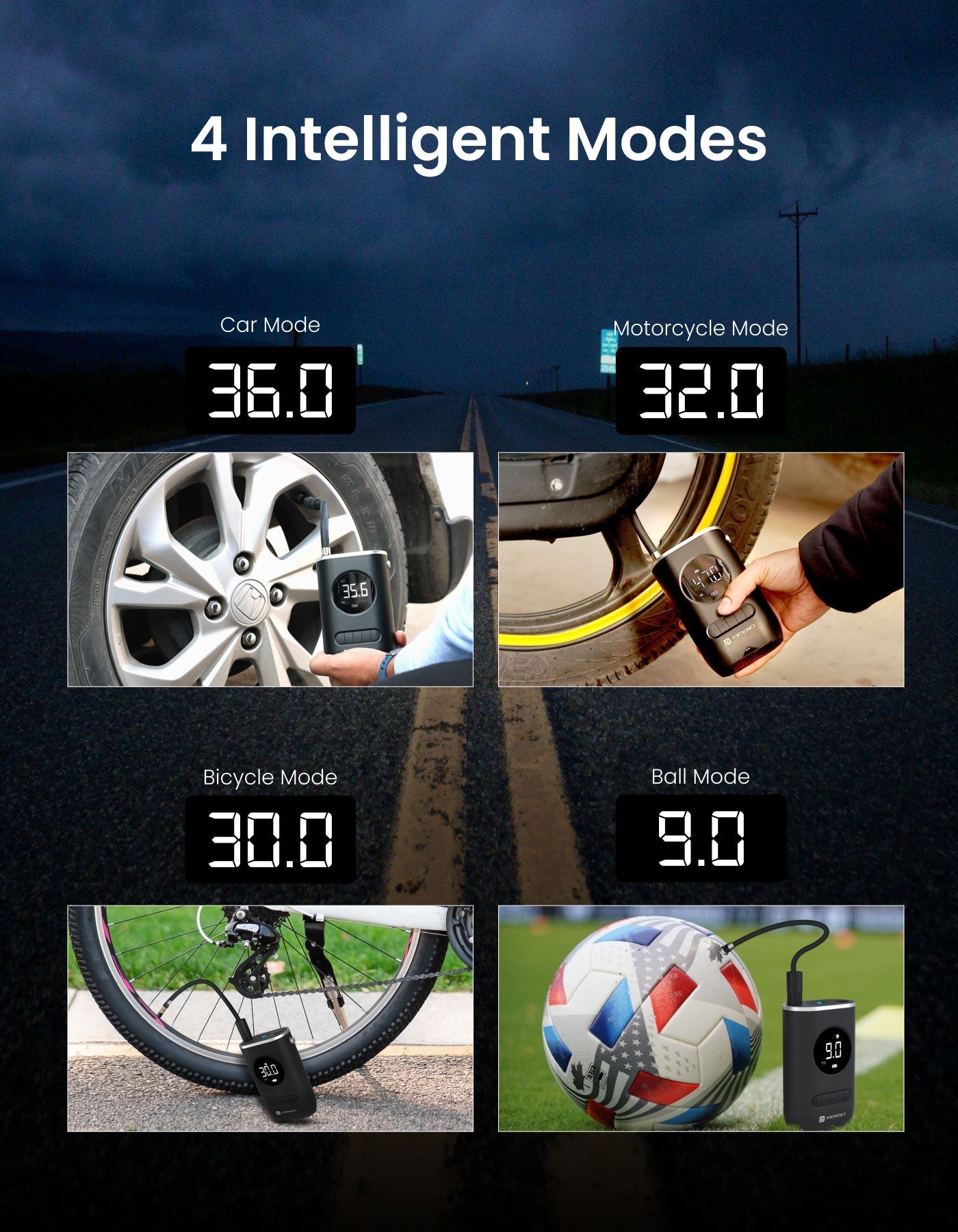 Vayu - Tyre Inflator - Portronics