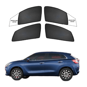 Car Window Fix Black Sunshades For Maruti Suzuki Baleno 2022 Onwards