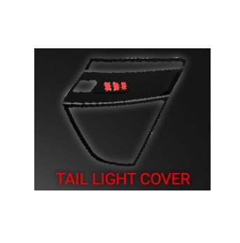 Hyundai Creta Tail Lamp Garnish 2020 Hybrid Black Finish
