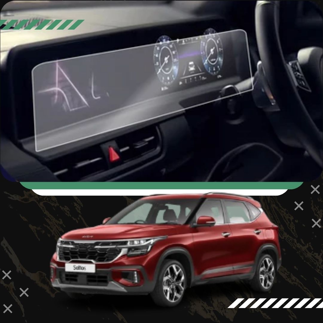 Premium Screen Guard for Kia Seltos Facelift - Model 2024 Onwards