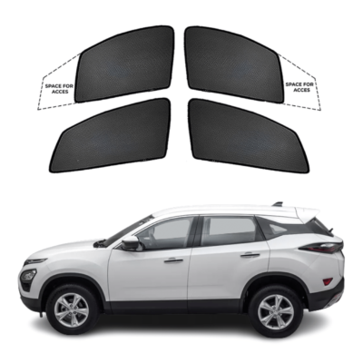 Car Window Fix Black Sun Shades For Tata Harrier - Model 2019 Onwards