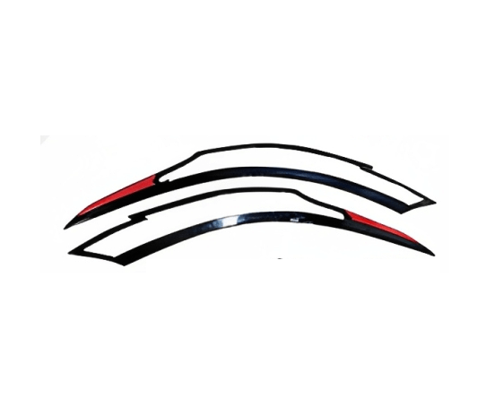 KIA Seltos Head Lamp Garnish - Super Black Finish
