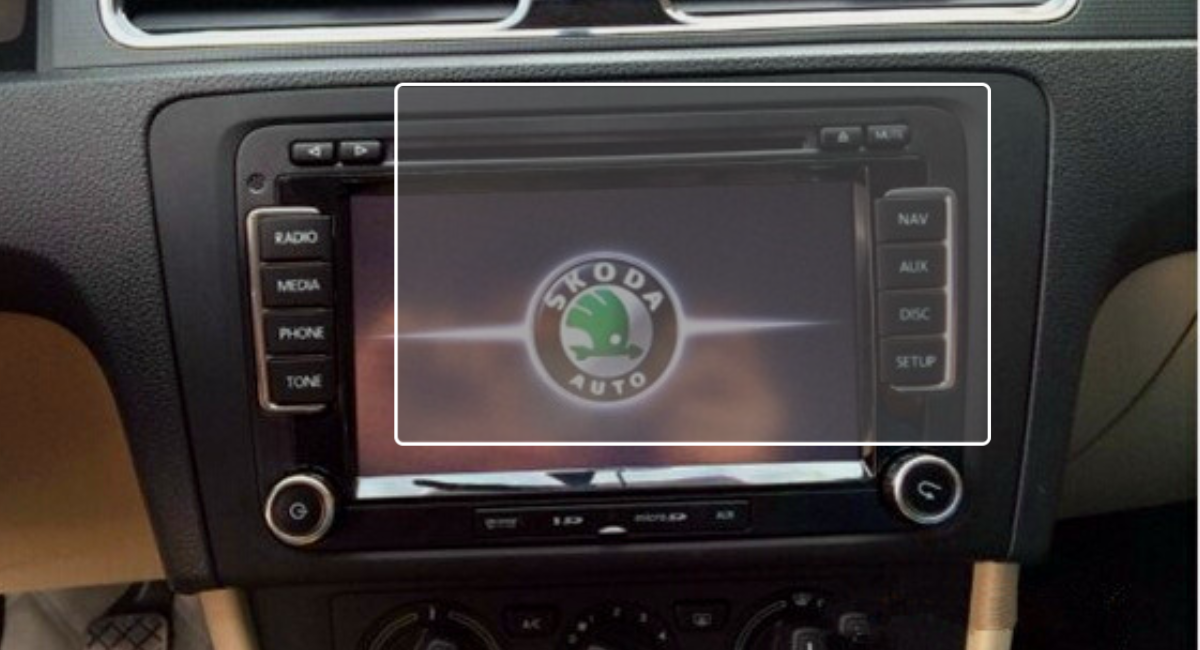 Premium Screen Guard for Skoda Rapid