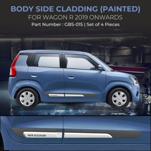 Maruti Suzuki Wagon-R Body Side Cladding - Painted