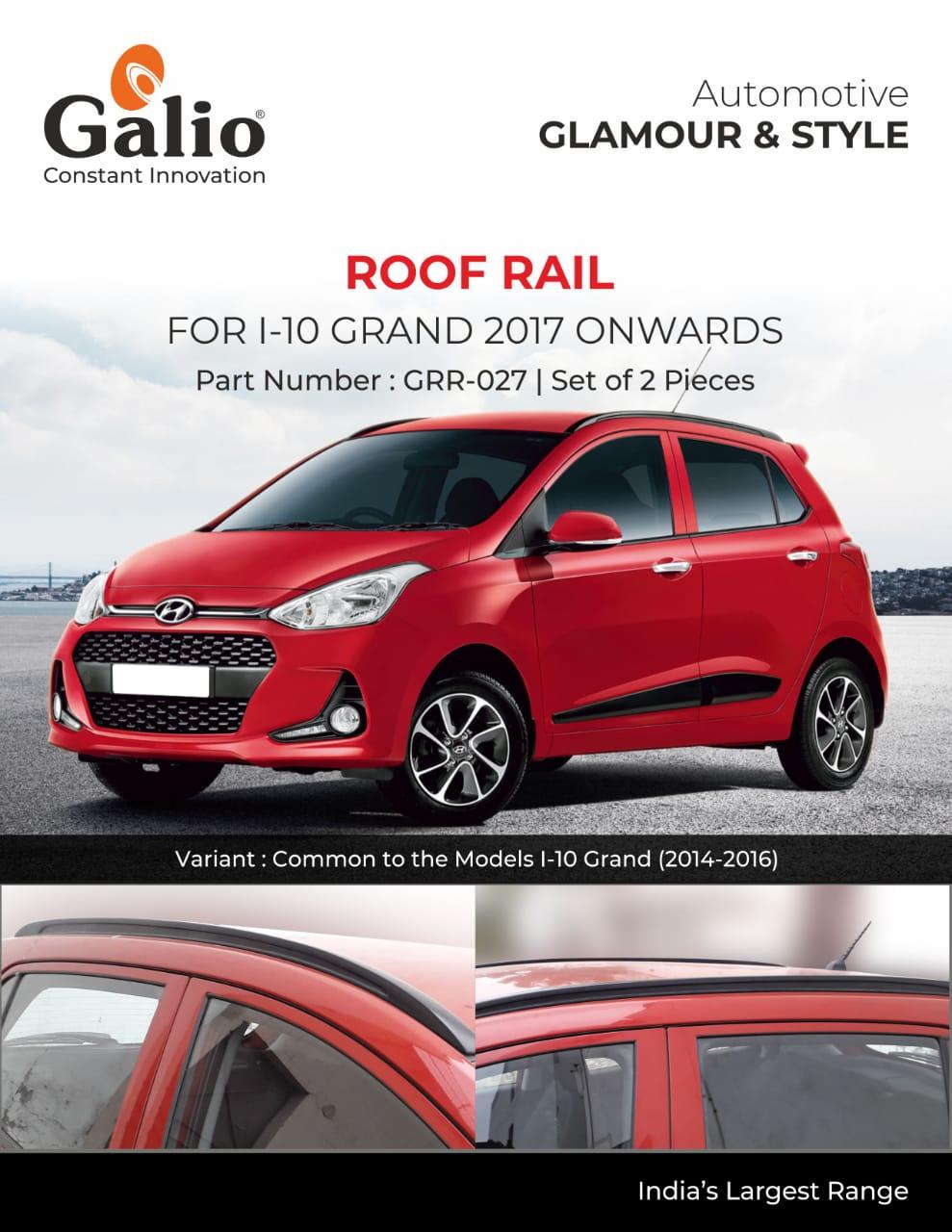 Roof Rail for Hyundai I10 Grand