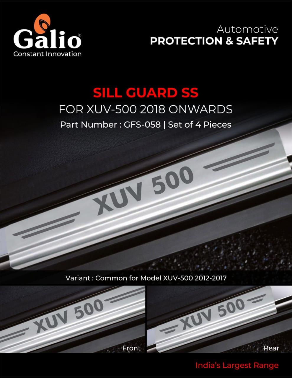 Mahindra XUV 500 Sill Guard SS