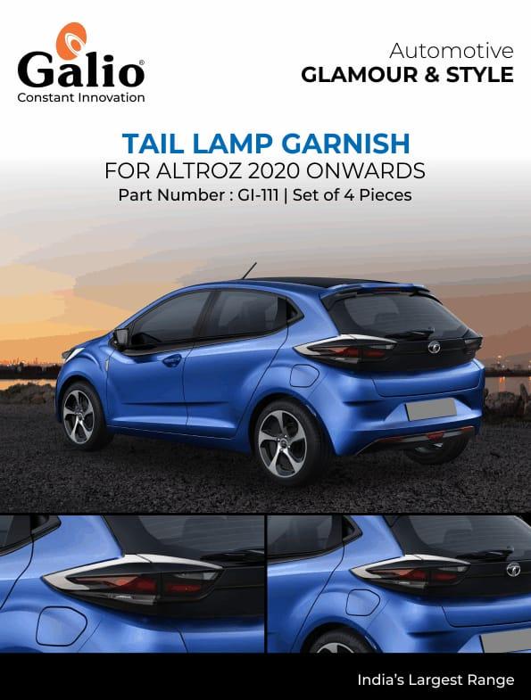 Tata Altroz Chrome Finish Tail Lamp Garnish