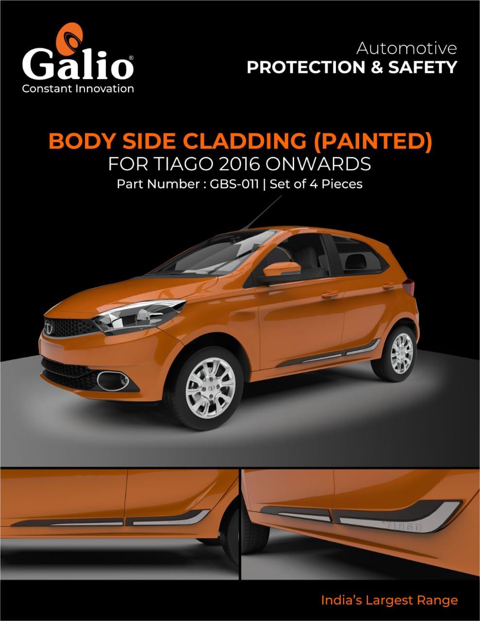 Body Side Cladding painted forTata Tiago