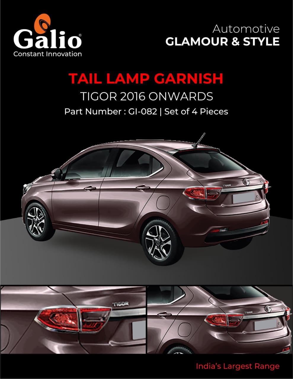 Tata Tigor Chrome Finish Tail Lamp Garnish