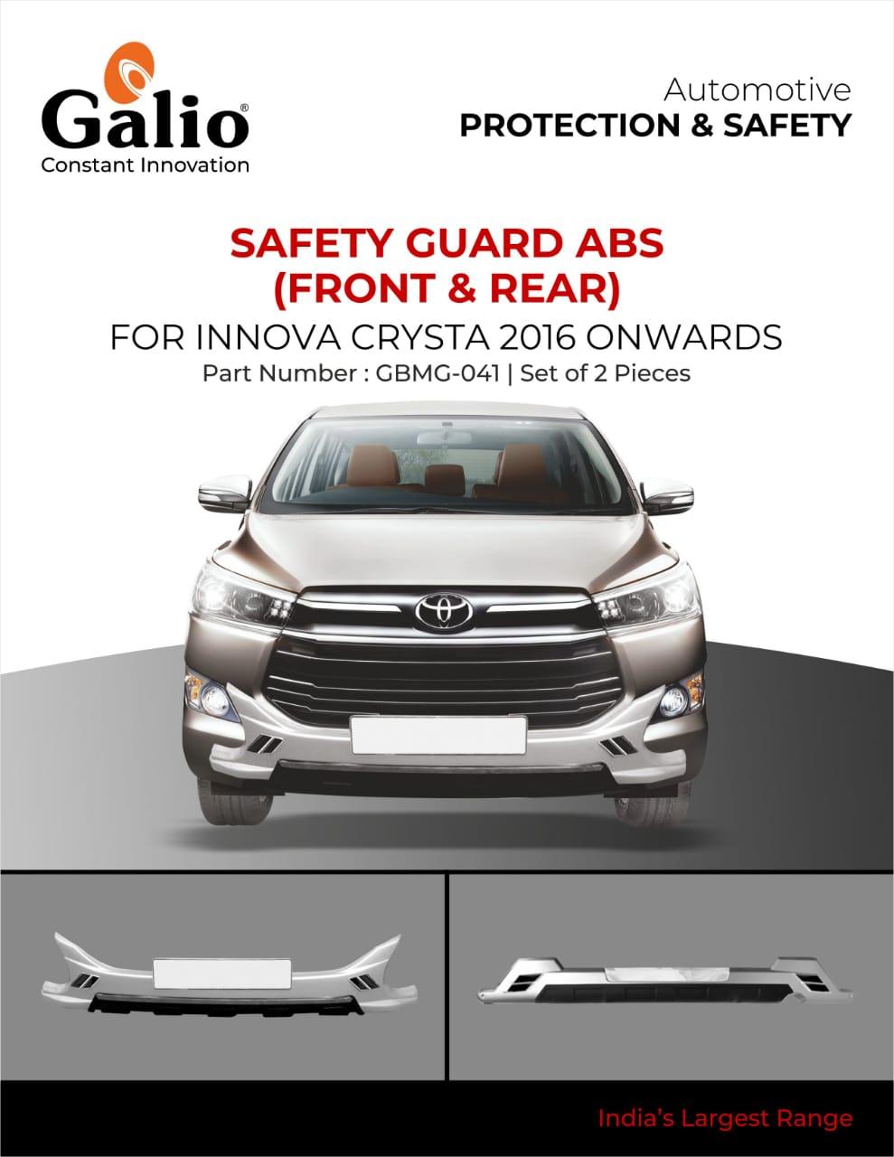 Front & Rear ABS Guard for Toyota Innova Crysta