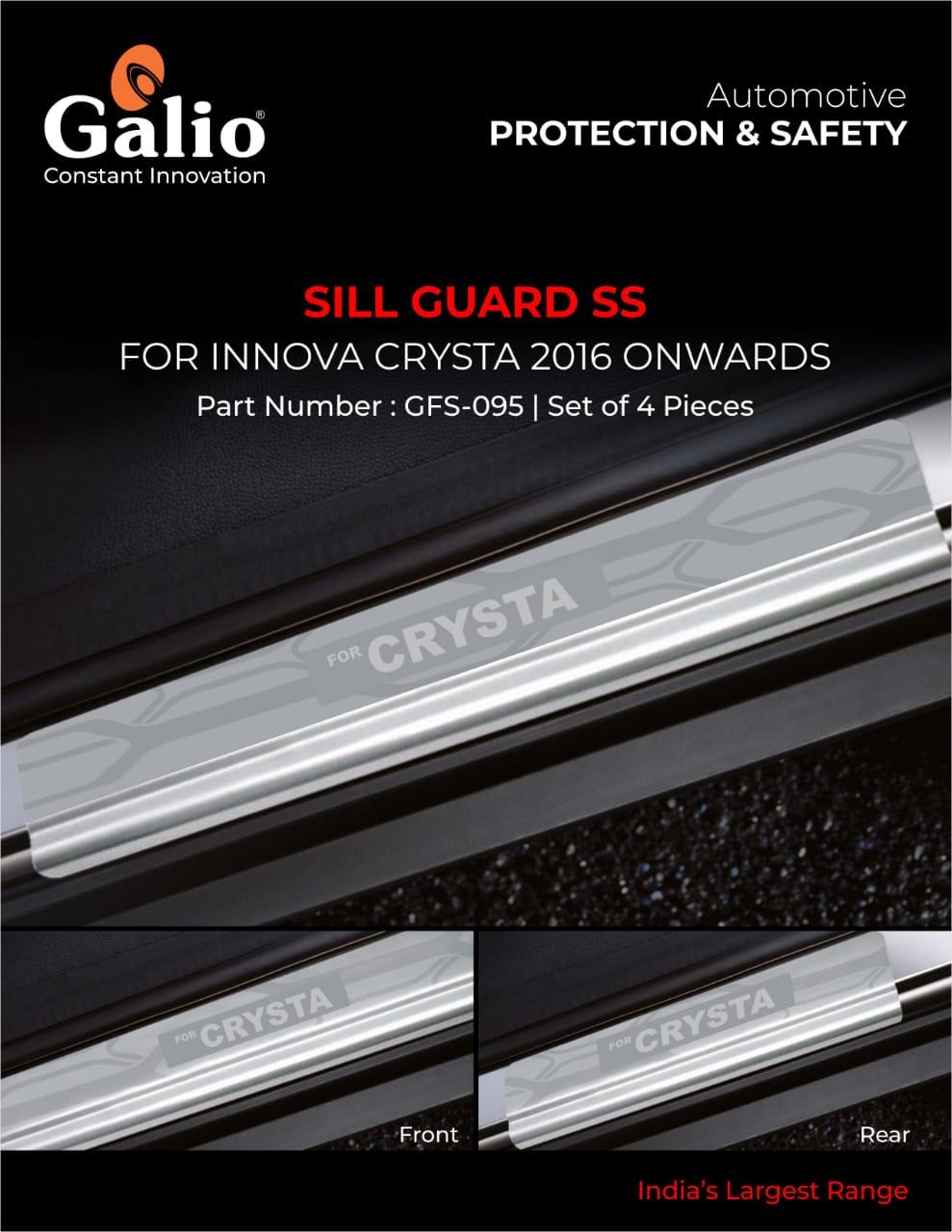 Toyota Innova Crysta Sill Guard SS