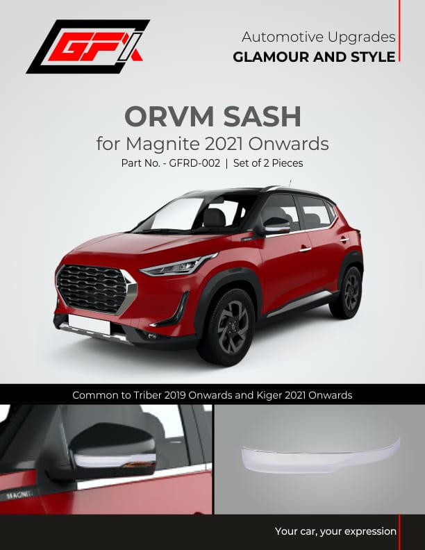 Nissan Magnite ORVM Sash - GFX
