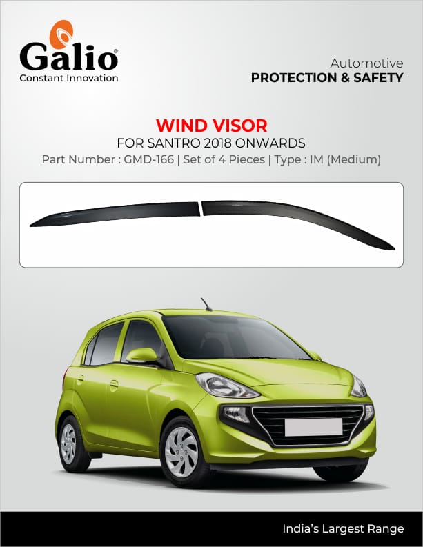 Black Door Viso for Hyundai Santro