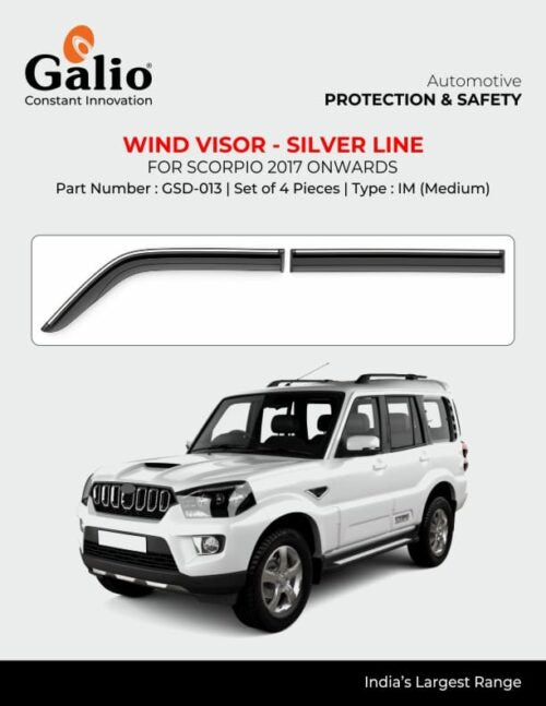 Mahindra Scorpio - Wind Visor - IM