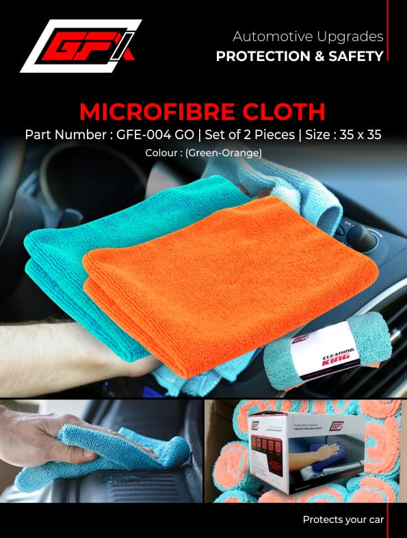 batista exterior Double-Sided Microfiber Cloth
