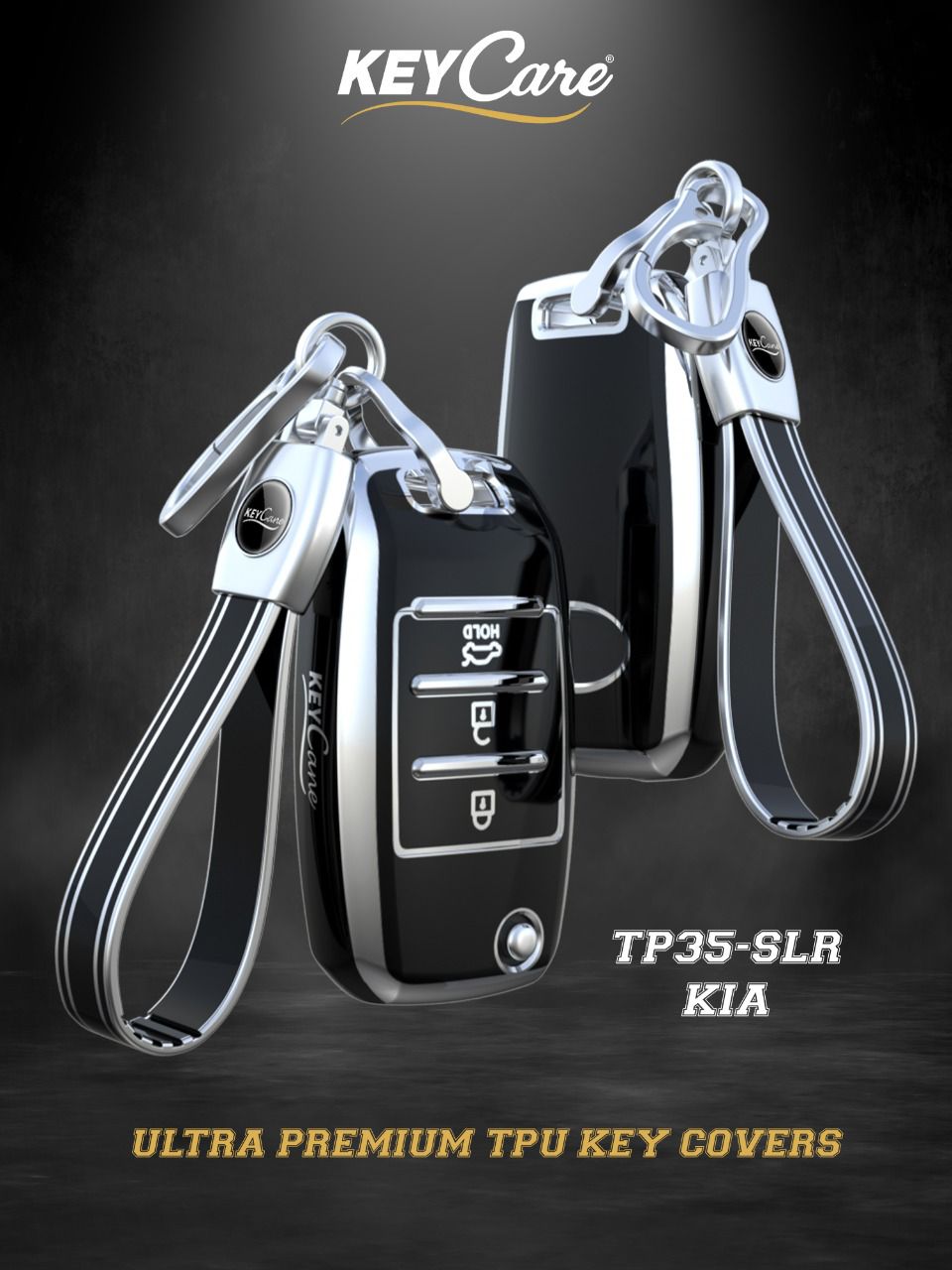 TPU Key Cover fit for KIA TP35 - 4 Button Smart Key