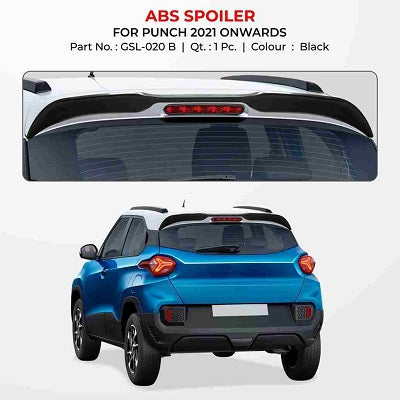 Hatchback ABS Spoiler For Tata Punch - Model 2021 Onwards