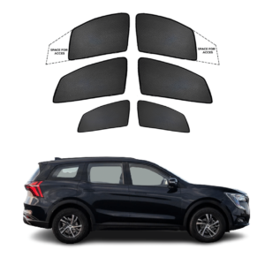 Car Window Fix Black Sun Shades For Mahindra XUV 700