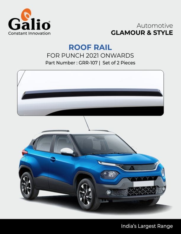 Tata Punch Roof Rails - 2021 Onwards Model