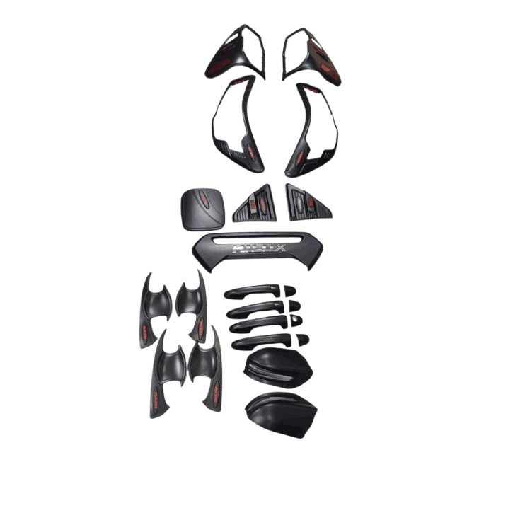 Compact Combo Black Kit for Toyota Hilux - Model 2022 Onwards