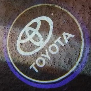 Wireless Car Welcome Logo Shadow Projector Kit For Toyota Cars