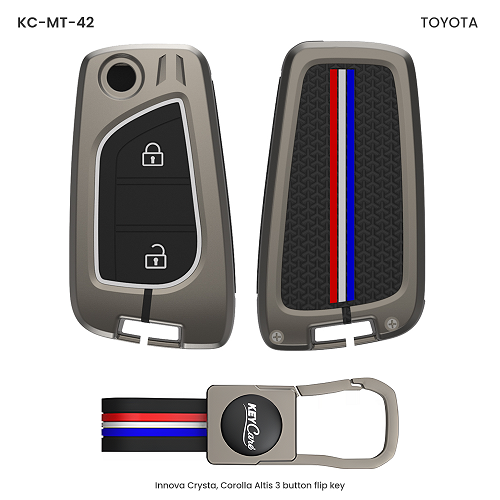 Metal Key Cover For Toyota Cars