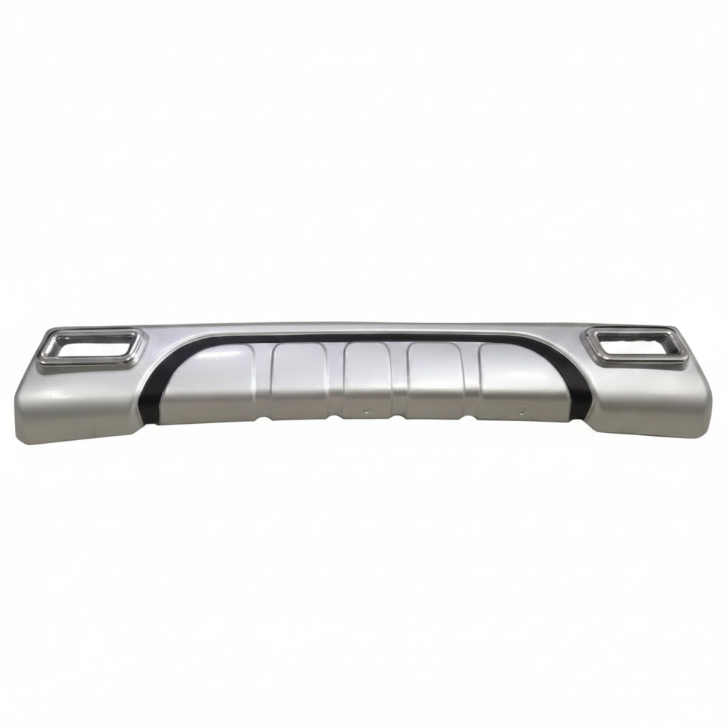 rear diffuser for car on a white background.