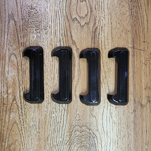 black Finish Door Handle Garnish for Mahindra Bolero