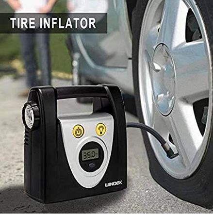 WINDEK 1702 Heavy Duty High Speed Tyre Inflator- Digital Meter