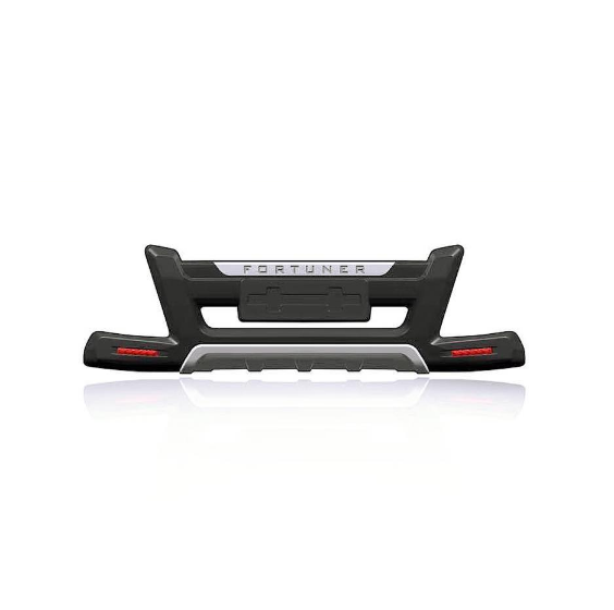 Front And Rear Guard For Toyota Fortuner - Model 2014 Onwards