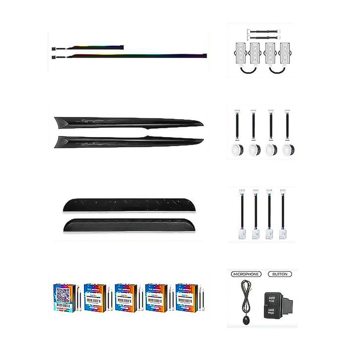 Ambient Interior Lights For New Ertiga - Model 2023 Onwards