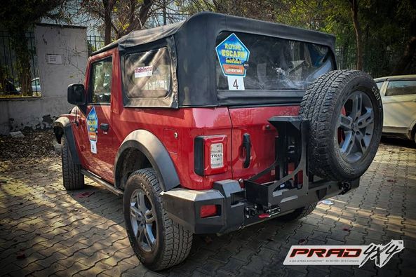 Rear Metal Bumper For Mahindra Thar - Model 2020 Onwards