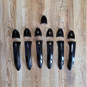 Black Finish Door Handle Cover for Tata Nexon
