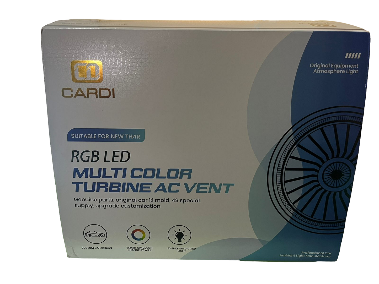 Ac Vent RGB Turbine For Mahindra Thar - Model 2020 Onwards