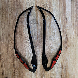 Black Finish Head Lamp Garnish for Hyundai Aura