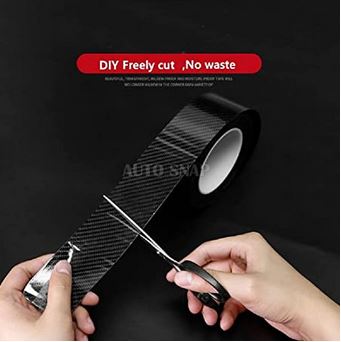 K5D Nano tape Anti Scratch Black Carbon Fiber Paint Protection Film- 5m