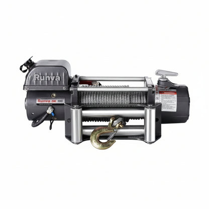 Runva winch on a white background