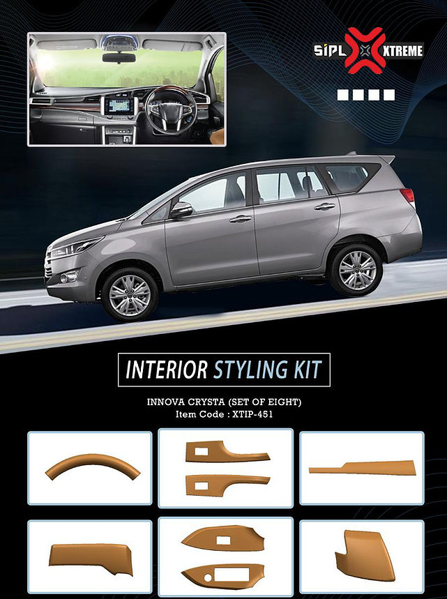 Innova Crysta Interior Styling Kit