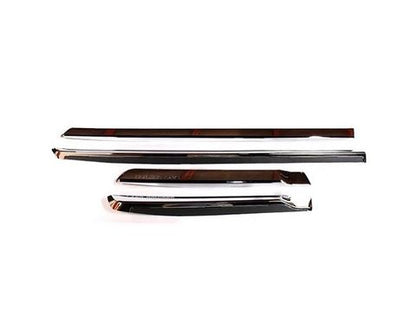 Land Cruiser Side Foot Step In LED And Side Chrome Beading