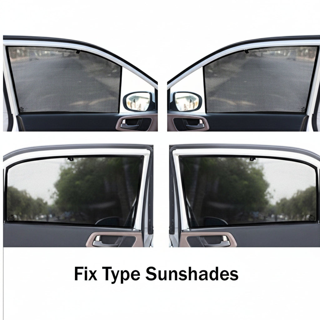 Car Window Fix Black Sunshades For Sierra - Model 2025 Onwards