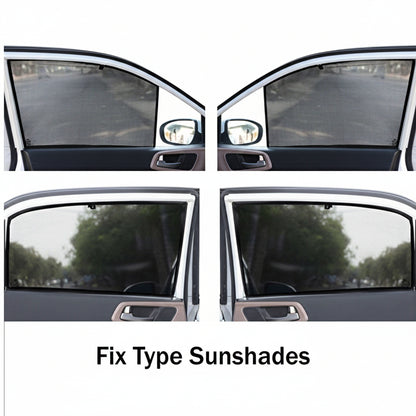 Car Window Fix Black Sunshades For Sierra - Model 2025 Onwards