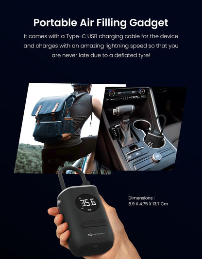 Vayu - Tyre Inflator - Portronics