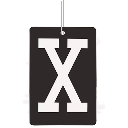 X Sign Air Freshener Hanging Perfume for Car