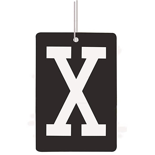 X Sign Air Freshener Hanging Perfume for Car