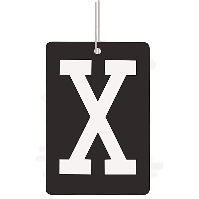 X Sign Air Freshener Hanging Perfume for Car