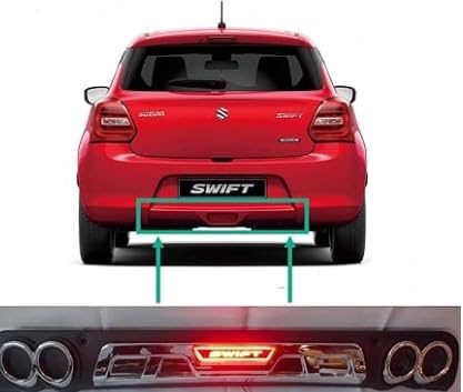 Rear ABS Diffuser for Maruti Suzuki Swift - Model 2018 Onwards