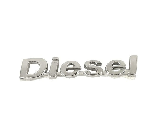 3D Diesel Chrome Plated Emblem Logo Decal for All Cars