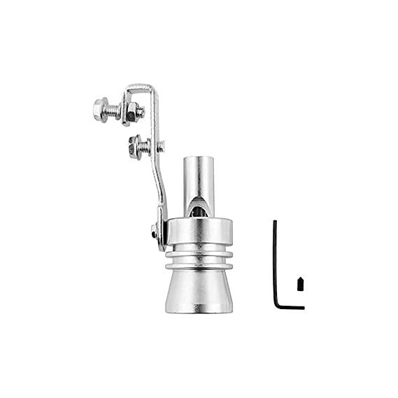 Car Silencer Whistle Aluminum Alloy BOV (Blow-Off Valve) Simulator Turbo for Exhaust Pipe