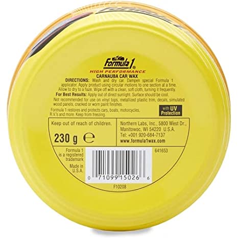Formula-1 Car Wax -230g